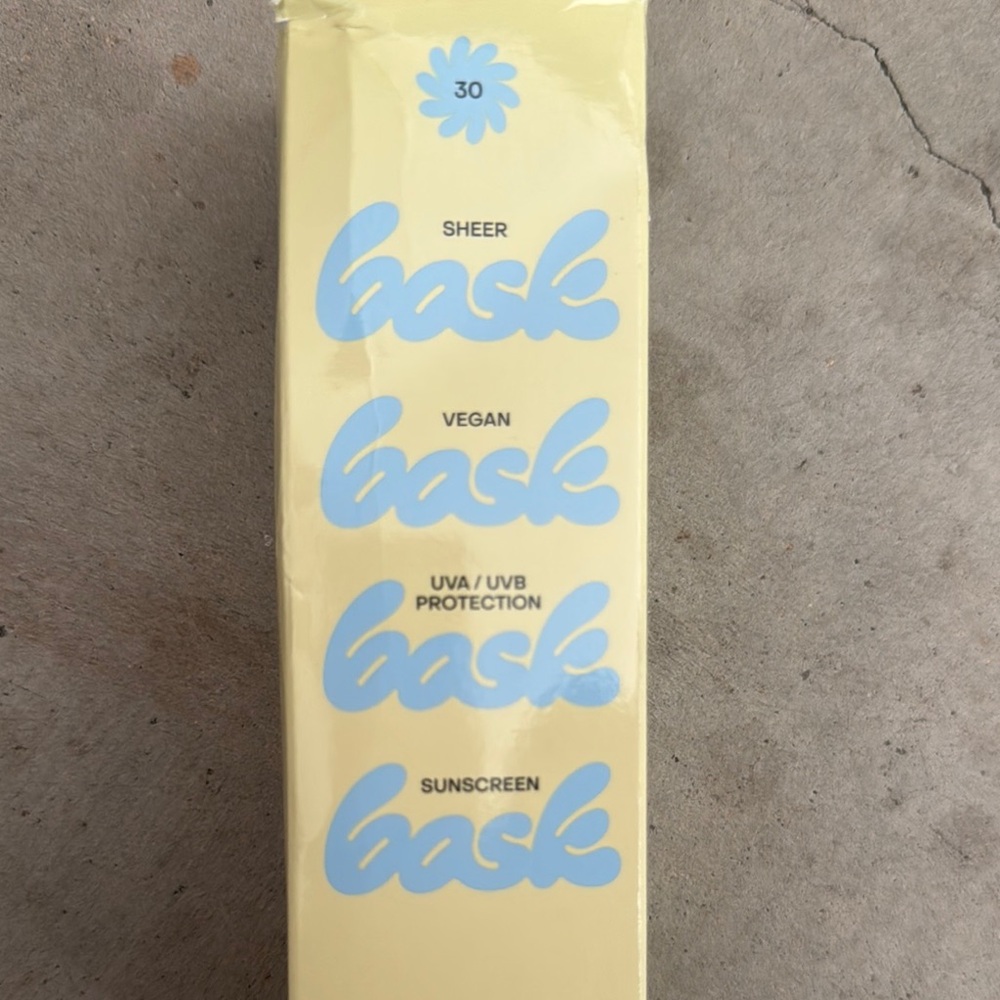 Bask Sheer Vegan Sunscreen SPF 30